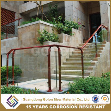 U Channel Frameless Glass Balustrade Railing